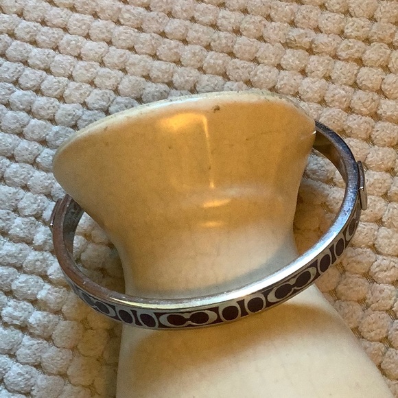 Coach Bangle Bracelet, Purple Enamel - Picture 3 of 6
